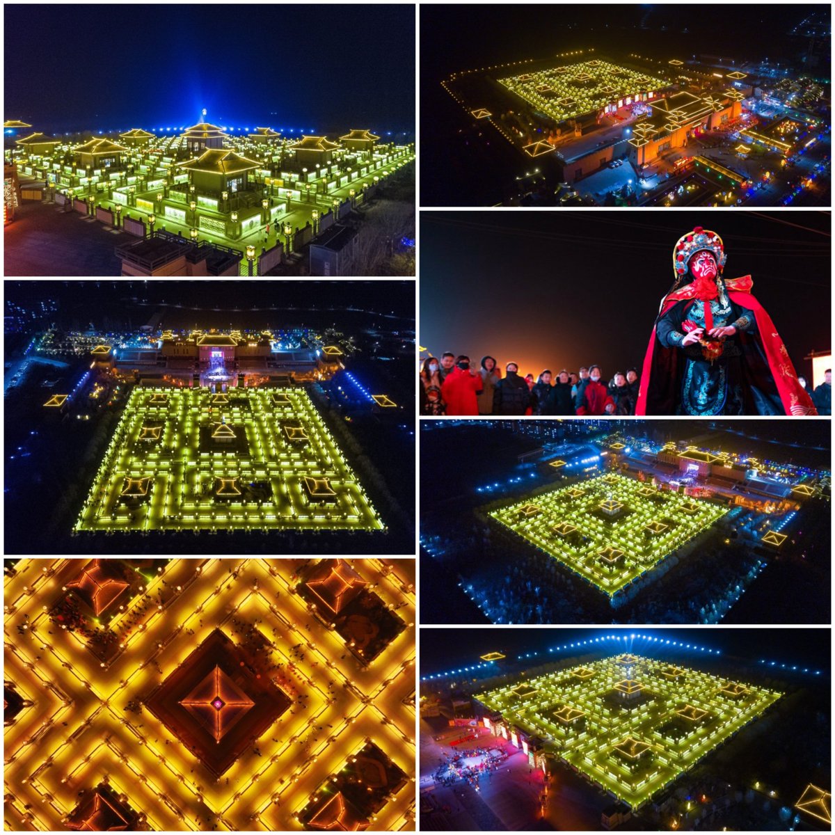 linboweibu17's tweet photo. 九曲黄河灯阵#欢乐中国
Curved Yellow River lamp array#Happy China https://t.co/EF7mbZxNtL