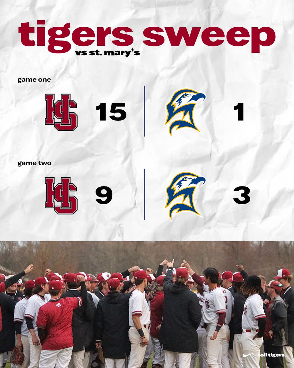 TIGERS SWEEP 🧹 

#RollTigers #Family