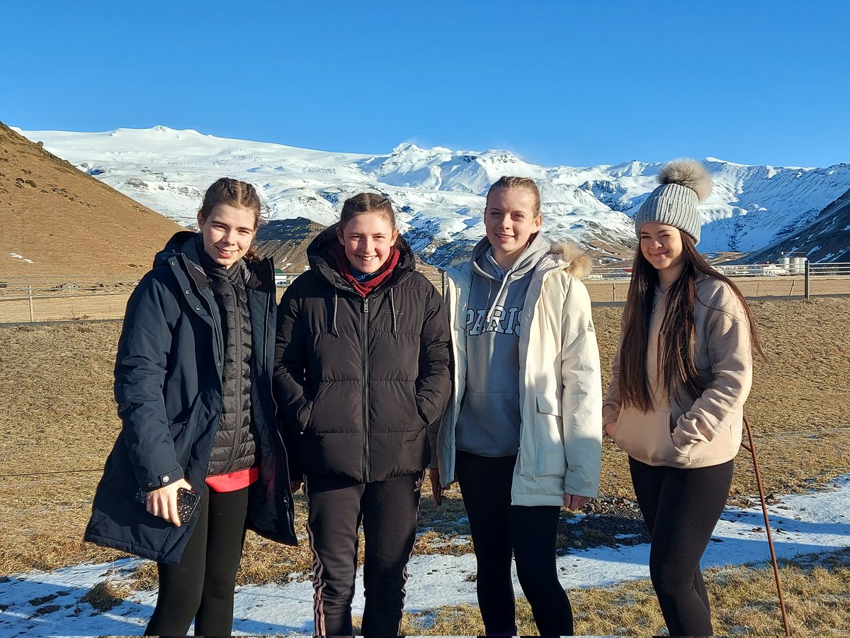 Volcanoes, glaciers, waterfalls what a day we have had