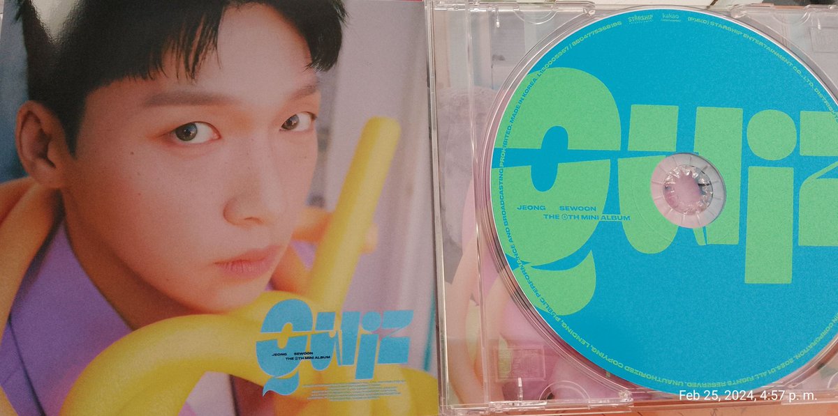 Diwoo17's tweet photo. Tuve que esperar mucho para tenerte pero al fin estás conmigo 🥰 súper feliz de poder adquirir mi primer álbum de @jeongsewoon_twt 🥺. ES HERMOSO!! 😭

#JEONGSEWOON #정세운 #행운 #Lucky #Quiz https://t.co/Zc0O3rWZD7