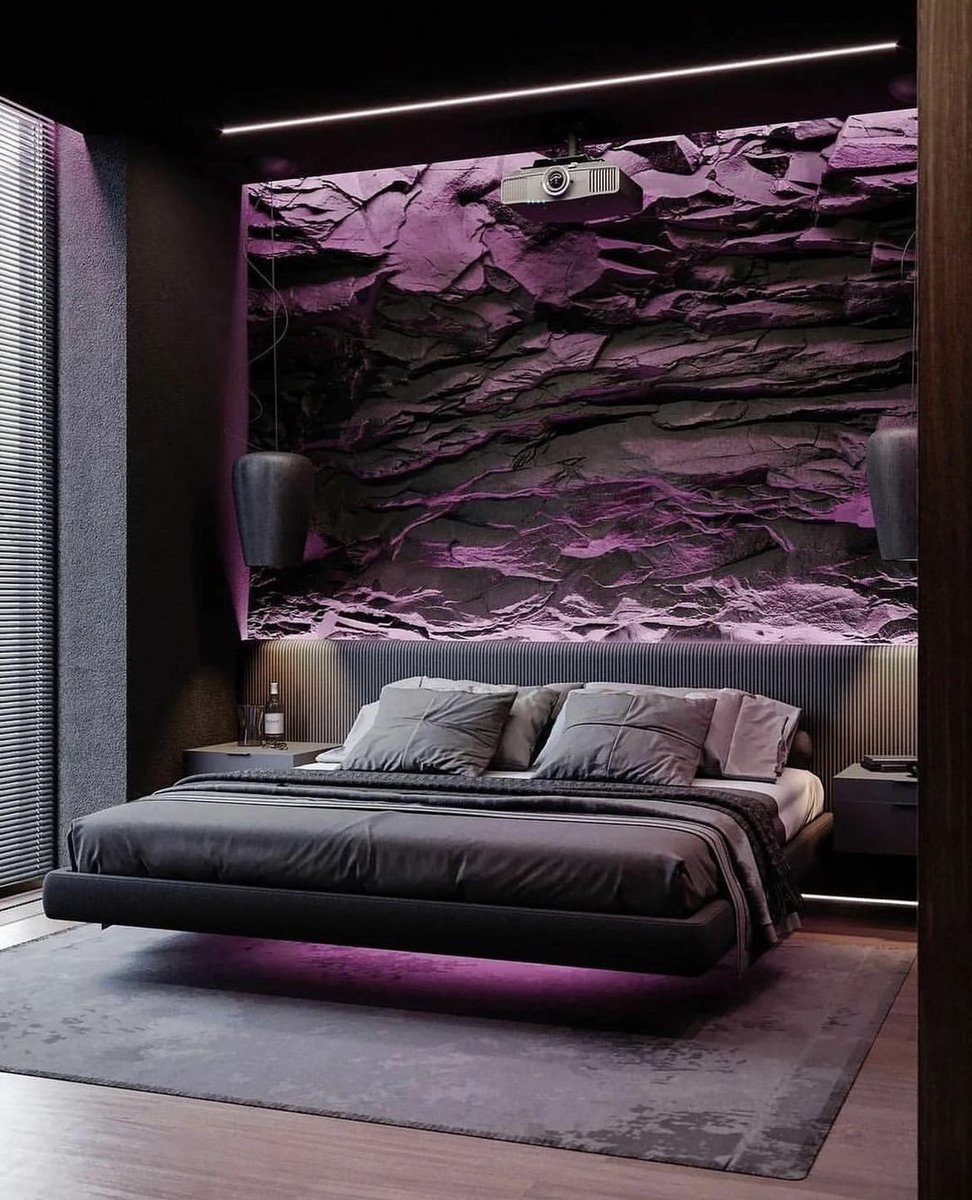 Purple neon.