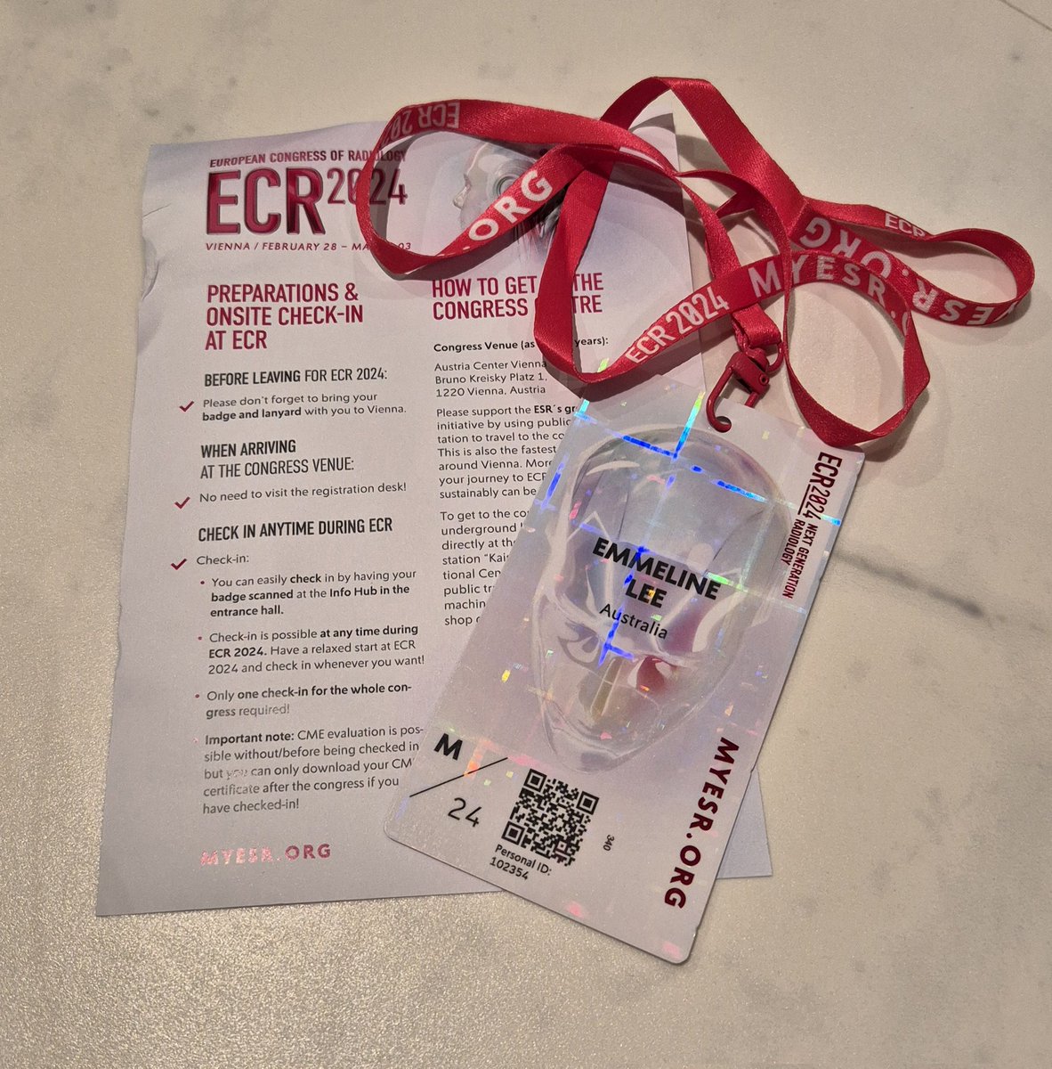 I'm *super* excited about attending my first #ecr2024 in Vienna this week. Cannot wait to meet up with friends and colleagues from around the world! Please get in touch if you'd like to join me on my quest to find the best sachertorte in town!