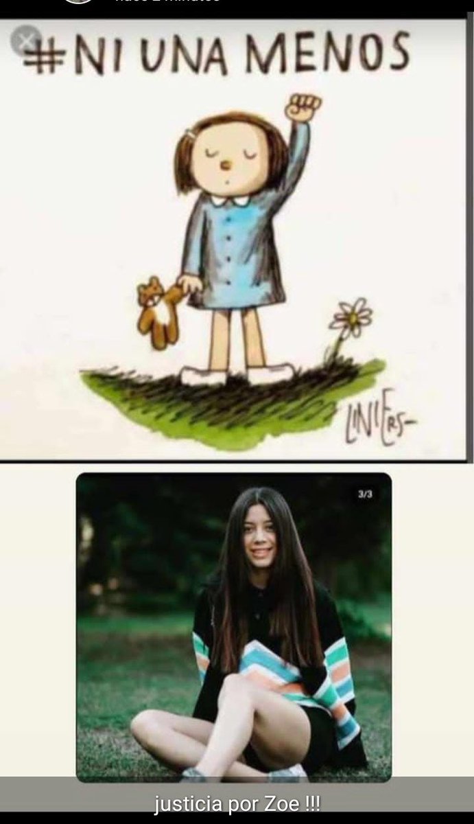 <a href="/luisapaz2/">Luisa Lucia Paz</a> El 20 encontraron muerta a Zoe, de 17 años, en el dpto de su femicida.
La Toma, San Luis.