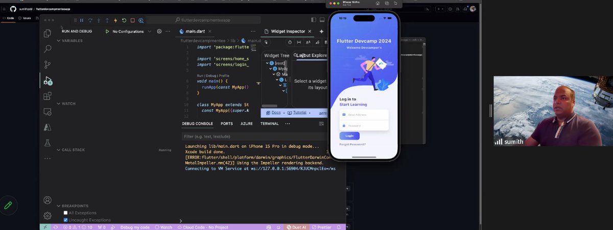 ruqaiyasattar31's tweet image. Session 7
&quot;Flutter with Firebase&quot; by @sumithpdd 

Awesome app to track mentee progress and connecting mentor and mentees

@KelkarRenuka @devangelslondon 

#FlutterDevCamp #gdglondon #firebase #flutter