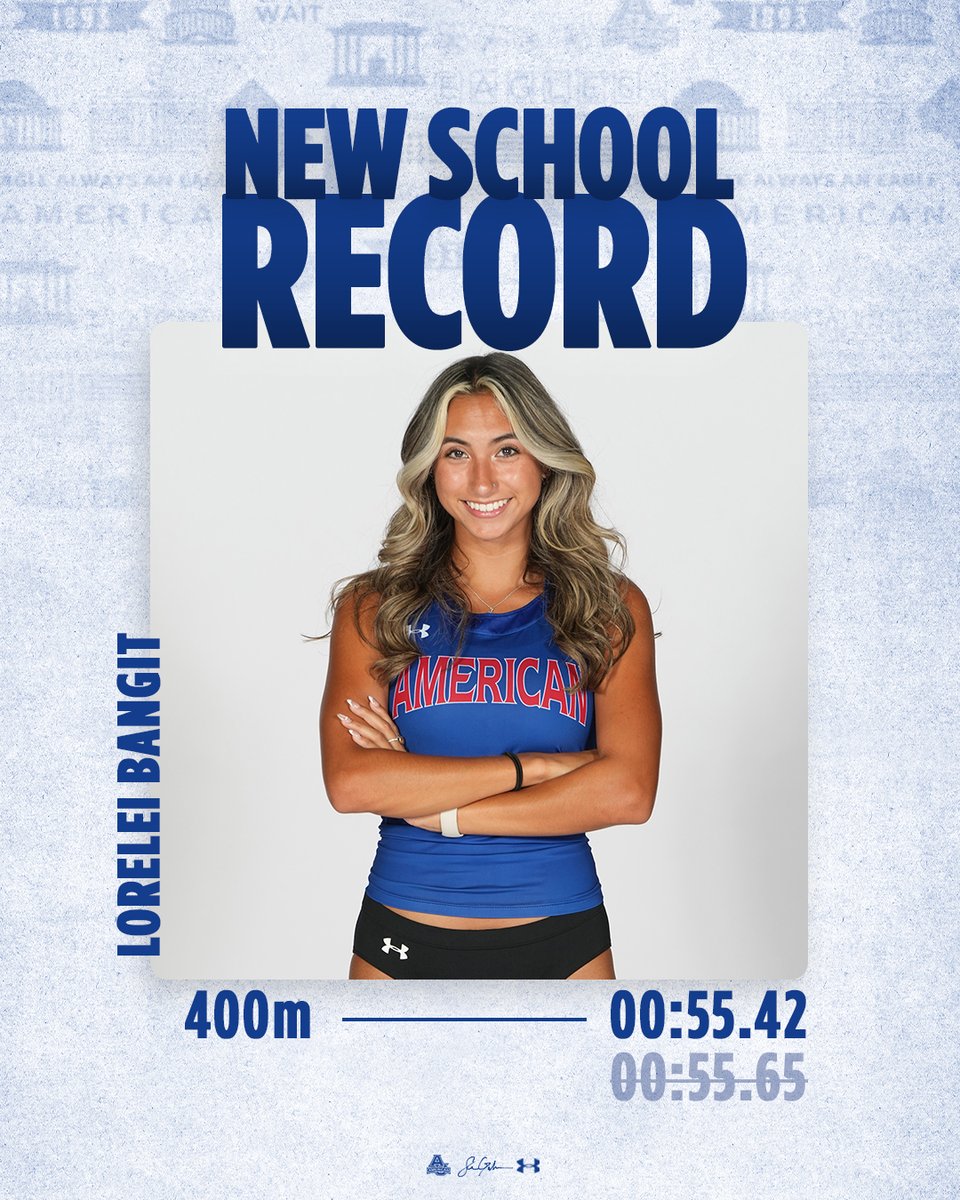 The hits keep coming with this crew 🔂 

Lorelei Bangit breaks a record she herself set yesterday, Kaden Kluth upsets a 51-year old school record in the men's 800, and not one, but TWO relay teams hit the 🔝 spot today 😮‍💨