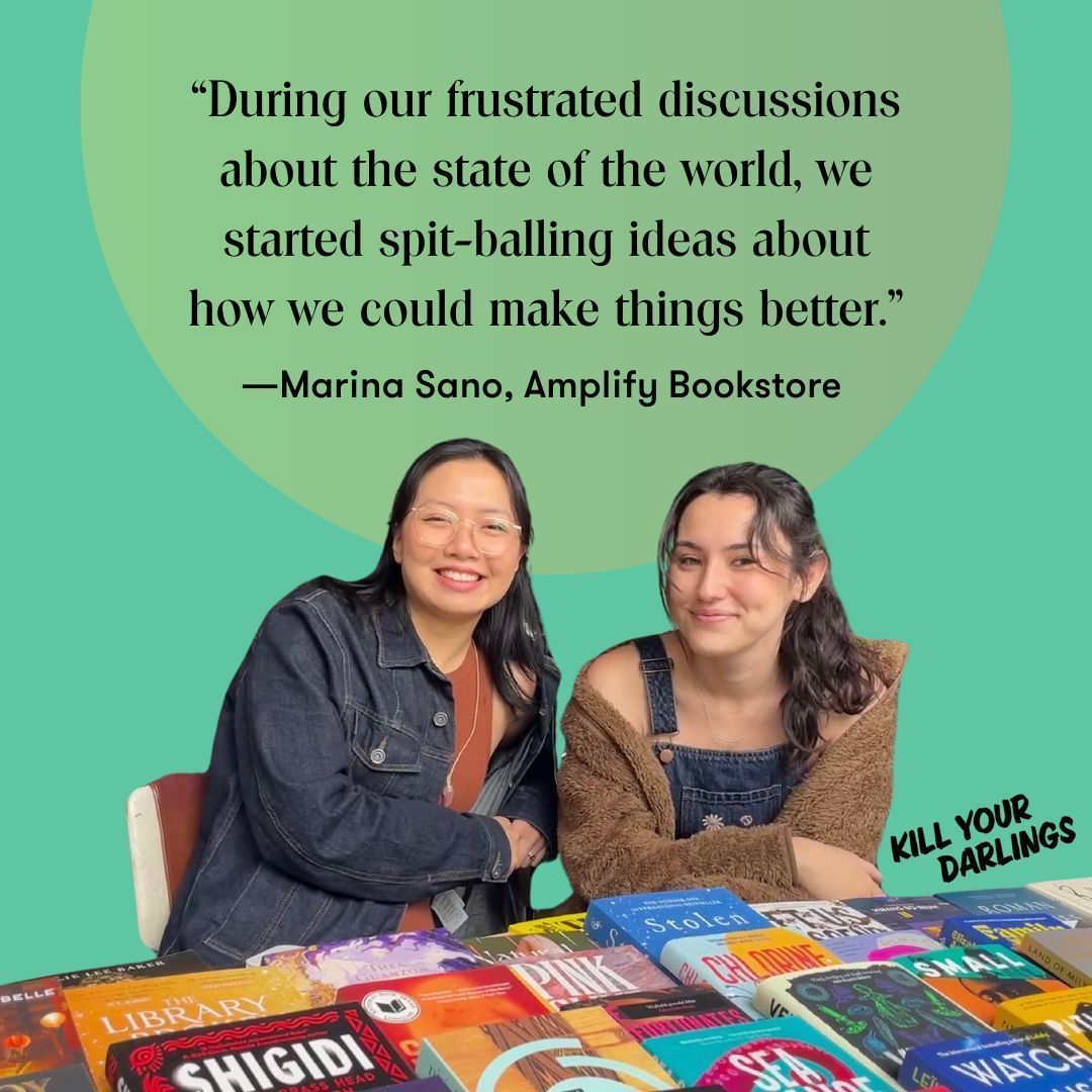 Marina Sano on the birth of <a href="/amplifybooks/">AMPLIFY BOOKSTORE</a>.

Read more →  buff.ly/4bWZZ9o