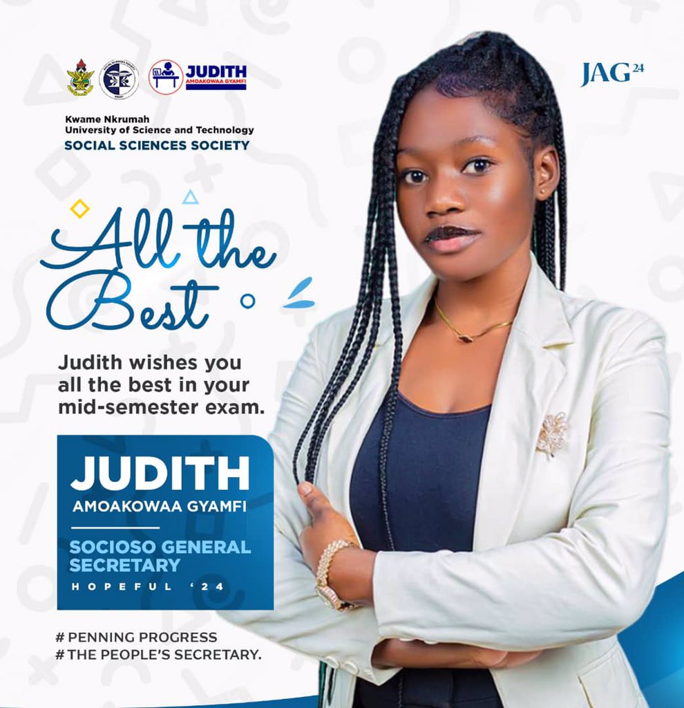 missjagyamfi's tweet photo. Wishing you all the best in your mid-semester exam. Remember, you've put in the work, now it's time to shine.  Believe in yourself, stay calm, stay positive and ace those tests. May you excel.                                  
 
#THE PEOPLE’S SECRETARY✍️. https://t.co/AbMDZhFxGf