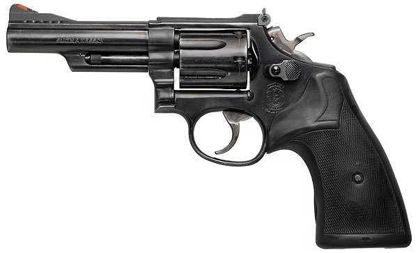 dagunguy357's tweet photo. #gunoftheday #movies #LethalWeapon #DaGunGuy #Model19
The Smith & Wesson Model 19 is the sidearm carried by Detective Sergeant Roger Murtaugh (Danny Glover). The script calls for him to carry a ".38 Special wheelgun", but the Model 19 is a .357 Magnum. He refers to it as a "Four-inch Smith". In a famous scene in the movie which is repeated in later films, Murtaugh rolls his neck before dispatching a villain with a single shot from his Model 19. At one point, Murtaugh gives his revolver to Riggs and challenges him to prove his sincerity in his claims of being suicidal. Riggs then places the barrel under his chin and slowly squeezes the trigger, Murtaugh blocking the hammer with the web of his hand at the last moment being the only thing that keeps the weapon from firing. Standard Smith & Wesson Model 19 revolvers can also be seen in use as the sidearms of numerous L.A.P.D. officers throughout the film.
Attached is the actual picture of the guy you used in the movie