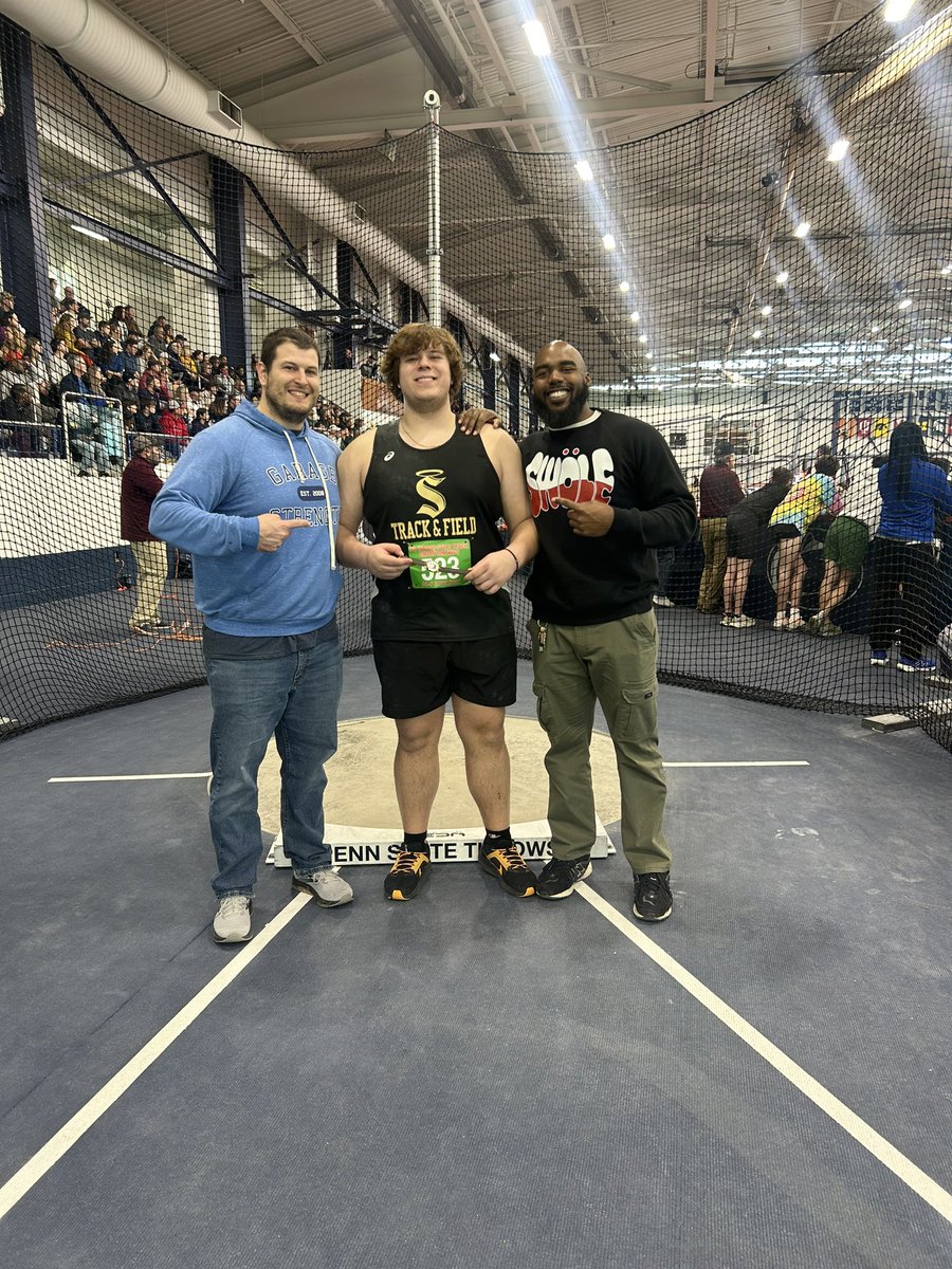 Back to back Pa State Indoor Shot Put Champion!!! <a href="/GarageStrength/">Garage Strength</a> <a href="/SpotlightBerks/">Spotlight On Berks Sports</a> <a href="/PaulRobertsCuse/">Paul Roberts</a> <a href="/MikeDragoSports/">Mike Drago</a> <a href="/WeAreBC55/">Bill Hess</a> <a href="/nationalthrows/">National Throws</a> <a href="/milesplit/">MileSplit US</a> <a href="/RE_sports/">Reading Eagle Sports</a> <a href="/CentralPARunner/">CentralPARunner</a> <a href="/RayCoachThrows/">Ray Robinson</a> <a href="/ThrowersUni/">Throwers Universe</a> <a href="/sara_xfit/">Sara</a> <a href="/runnerguy2345/">Glen</a> <a href="/MauriceLea53/">Maurice Lea</a> <a href="/coachzeller_/">Coach Zeller - Fleetwood Track & Field</a>