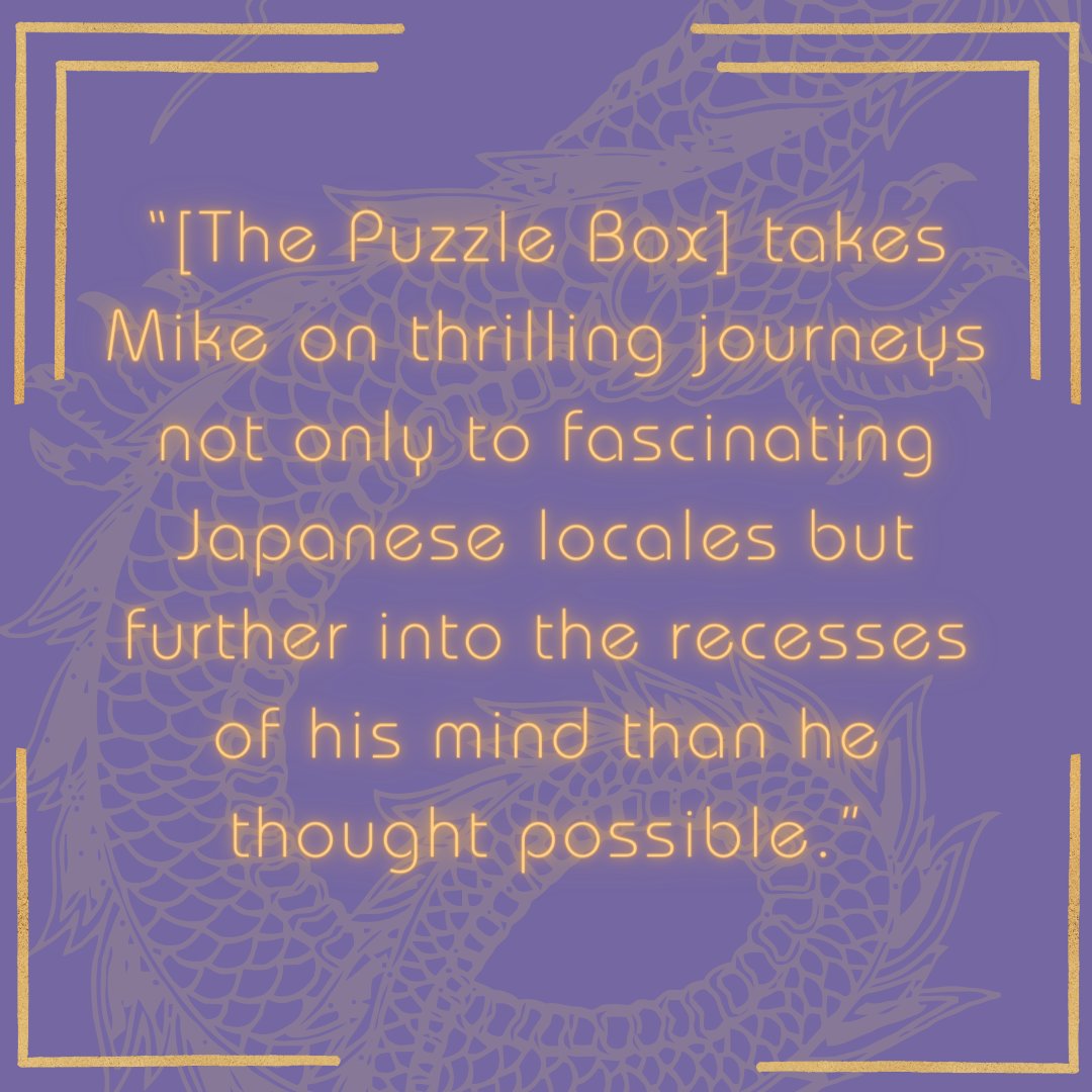 THE PUZZLE BOX (coming to you Oct. 8th!) had its first feature. @1stClueReviews named it last week's Book of the Week. Swipe through to read about it. Thank you @1stClueReviews
