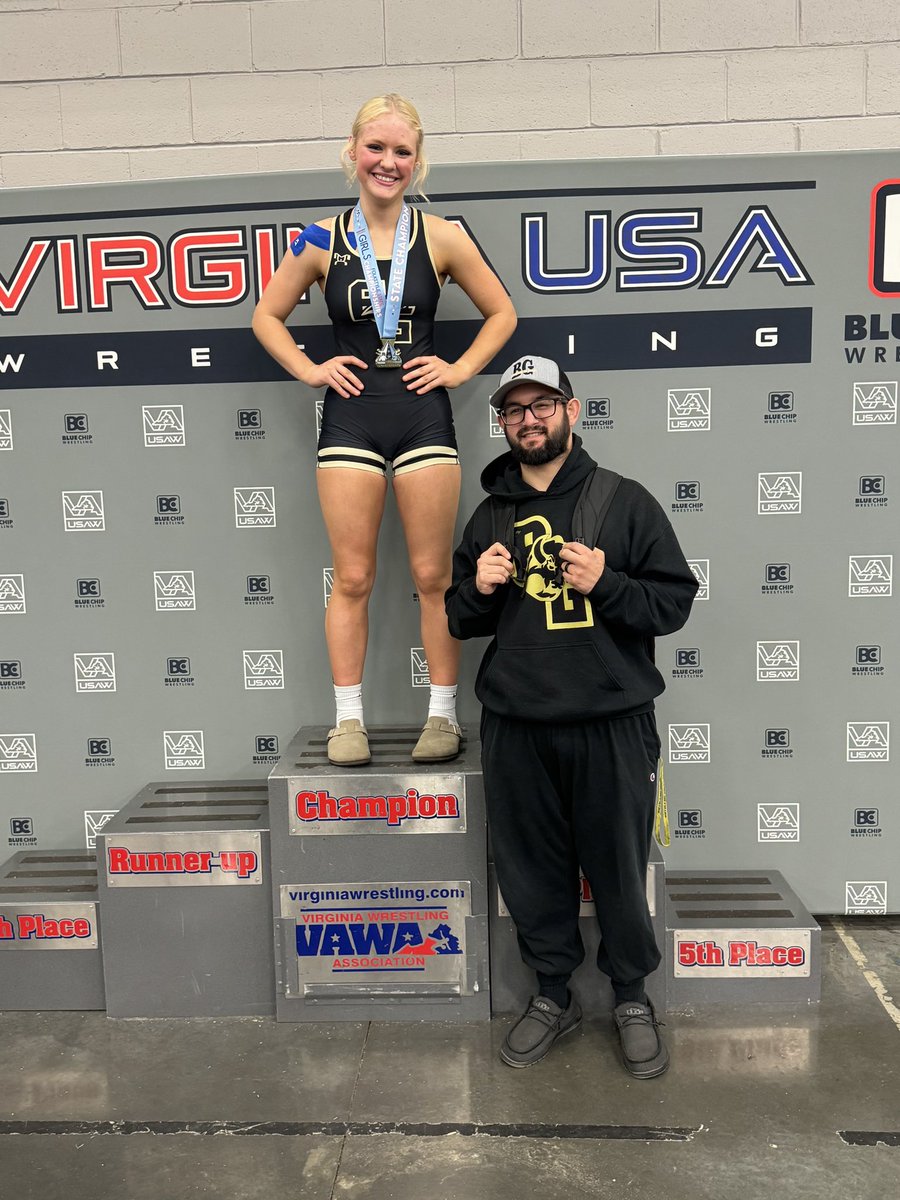 Buffalo Gap Wrestling (@bg_wrestlling) on Twitter photo Peyton traveled to Doswell today to wrestle at VAWA and won her weight class, making her VAWA State Champ! Peyton is just our second ever wrestler to become a VAWA state champ. <a href="/GAPSportsCorner/">GAPSportsCorner</a> <a href="/SAW_sport/">City-County Sports</a> Peyton traveled to Doswell today to wrestle at VAWA and won her weight class, making her VAWA State Champ! Peyton is just our second ever wrestler to become a VAWA state champ. <a href="/GAPSportsCorner/">GAPSportsCorner</a> <a href="/SAW_sport/">City-County Sports</a>