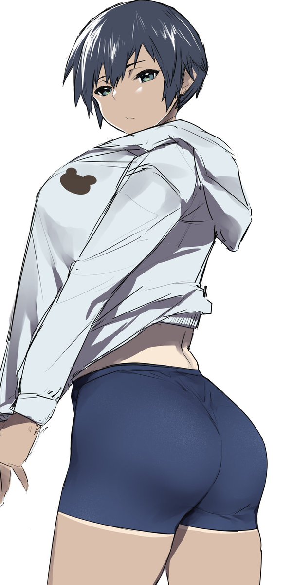 落書きしてたら可愛い子描けた🐻 