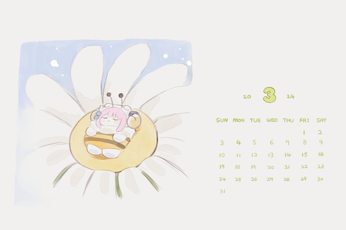 「calendar (medium)」 illustration images(Latest｜RT&Fav:50)