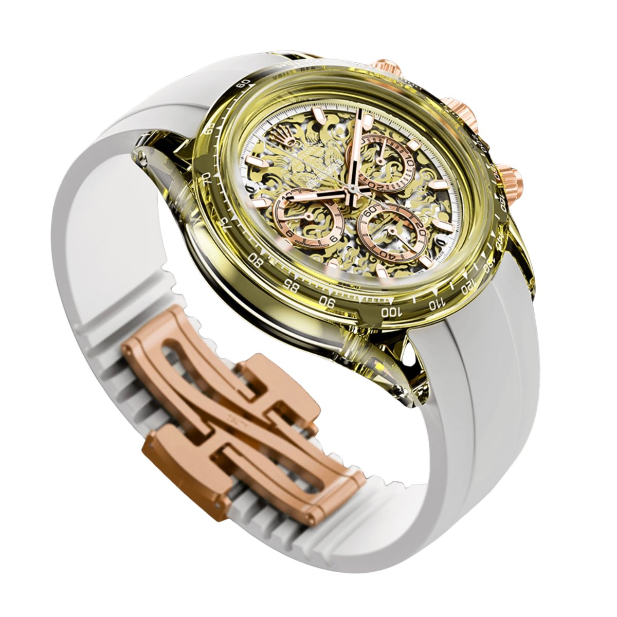 WORLDTIMER_'s tweet photo. AET REMOULD Sapphire Rolex Daytona "COLOR LOONG 2024 EDITION" 勞力士地通拿 透明手錶
Price & Details:https://t.co/sYWoR2jnAt
#RolexWatch #rolexing #勞力士香港 #Datejust #rolexgmtmaster2 #yachtmaster #UniqueWatches #luxurywatchlife #Luxury #audemarsPiguetWatch #patekCollector #ap https://t.co/lnGcIqTPmF