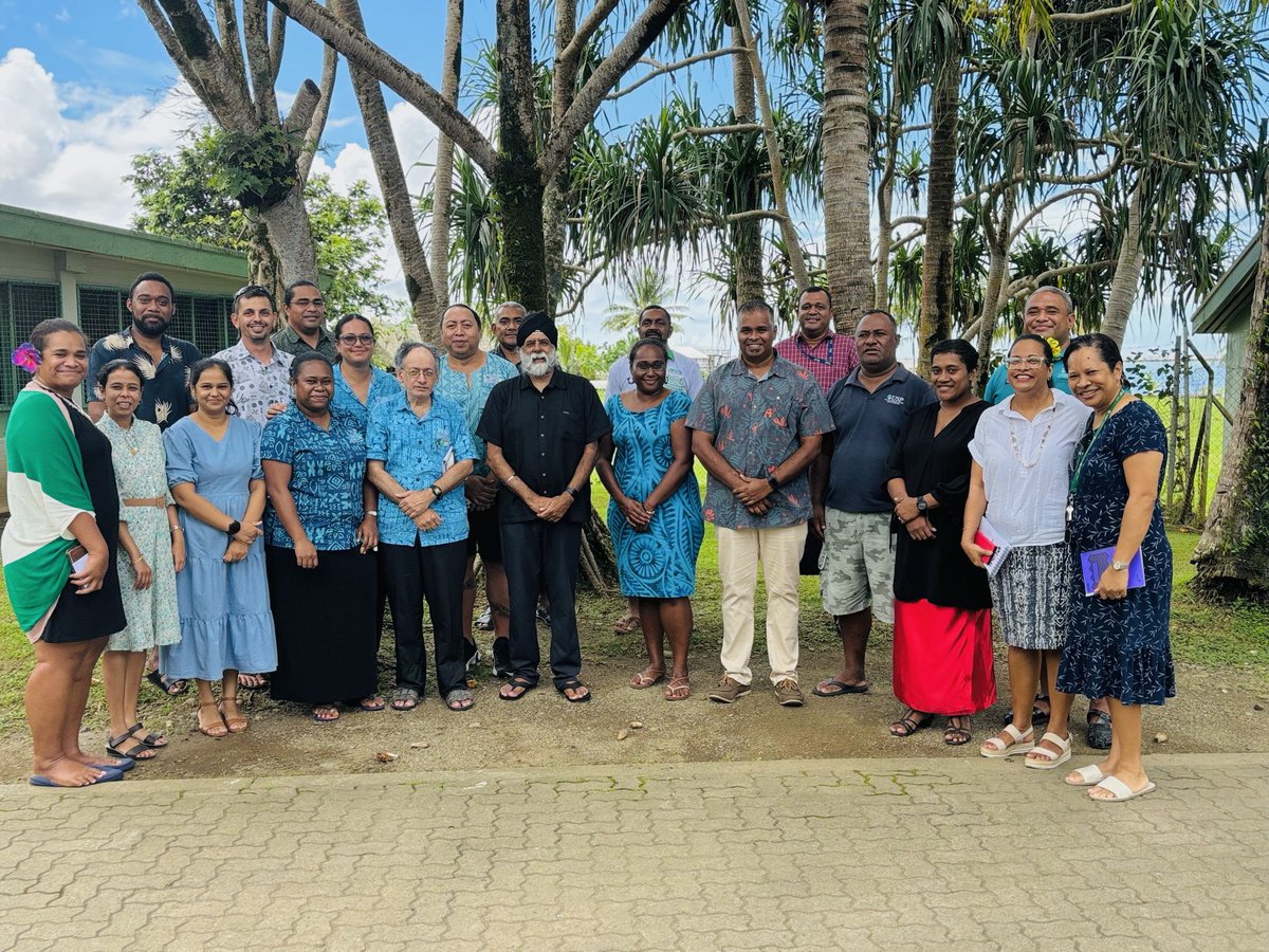 Was wonderful seeing our staff members from @pace_sd this morning at the Marine Campus in Laucala. Wishing you all a great week ahead as our semester 1 officially commences!