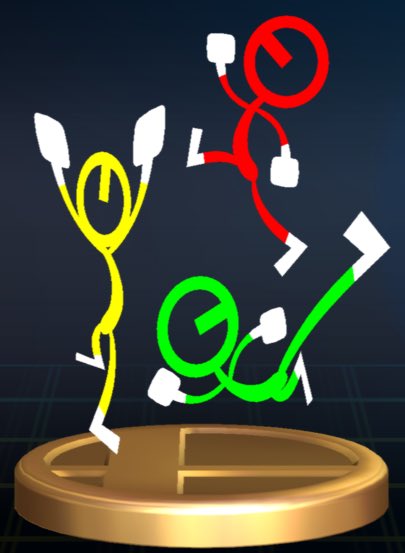 confusedLeonard's tweet image. Shoutout to the original Subspace enemies that are just weirdos, it’s so funny they did this instead of actual established video enemies