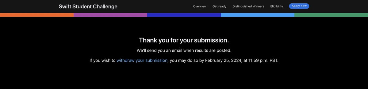 jackcornetpat's tweet image. I can finally go to bed. 😴

#SwiftStudentChallenge