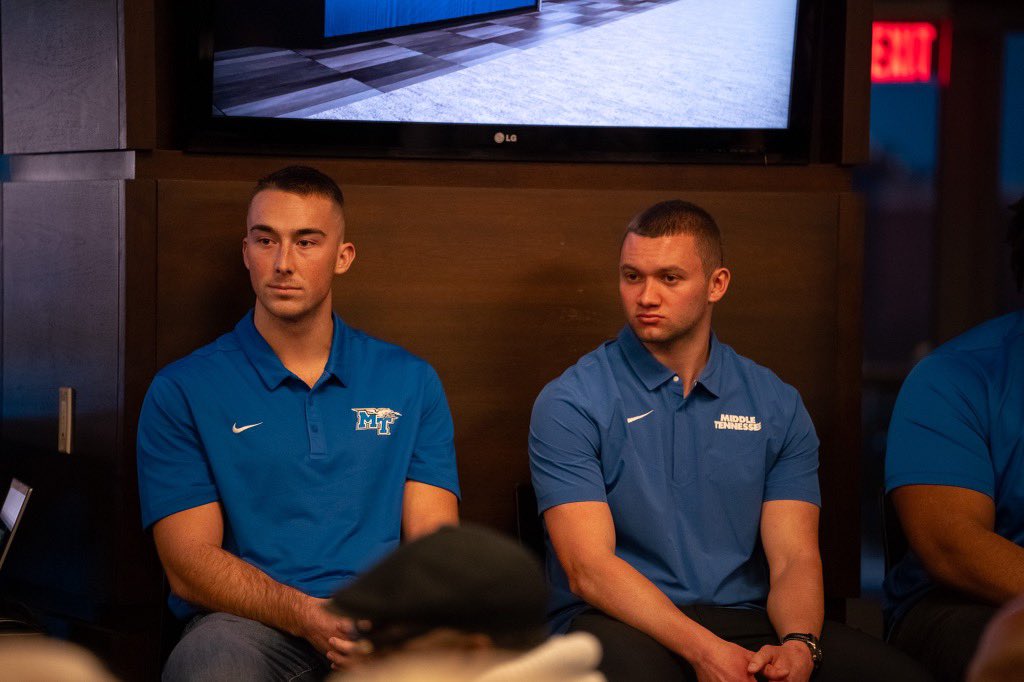 Connecting the Blue Raider generations!🤝

#BLUEnited | #BoroBuiltMiddleMade