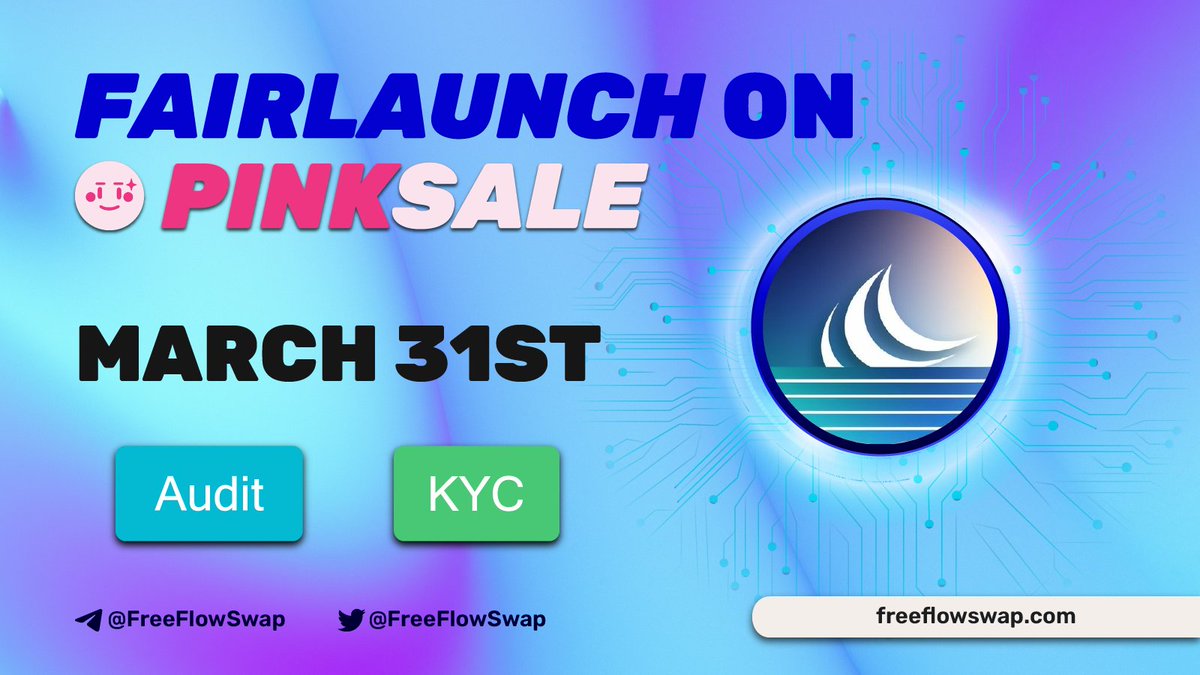 🌊  Mark your calendar  🌊

There might be details on an Airdrop below 🤔 👇

t.me/FreeFlowSwap