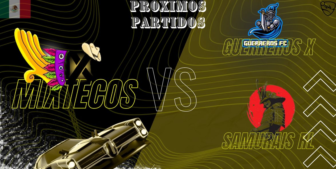 ClubTFCM's tweet photo. El equipo MXGC se embarcará en una emocionante batalla a las 6:00 pm contra los Samurais RL en Rocket League. ¡Prepárate para la intensidad en el campo de juego! 🚗⚽🔥 https://t.co/kfCbcakLCb