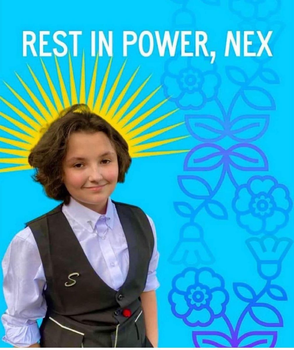 letsquotexmen's tweet photo. Justice for Nex! Teach your children to respect those who are different from the rest.
This beautiful trans non binary child #NexBenedict was beaten to death from students at school because she/they were different .
#LGBTQIA #nonbinarygender #WeAreHere #wewillnotbeerased https://t.co/mbNFlsYROK