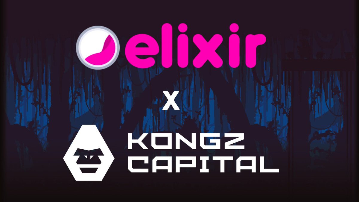 We are excited to announce that <a href="/KongzCapital/">Kongz Capital</a> will be supporting <a href="/Elixir_Games/">Elixir Games</a> as our first exclusive investment! 

Please join us for our twitter space here:

x.com/i/spaces/1kvJp…