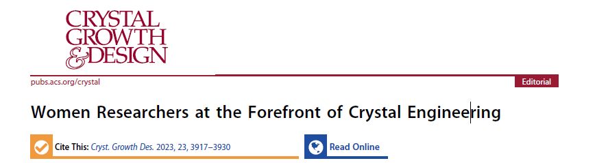 This week's reading suggestion: Cryst. Growth Des. 2023, 23, 3917−3930. pubs.acs.org/doi/10.1021/ac… #Crystallography Have a nice week!