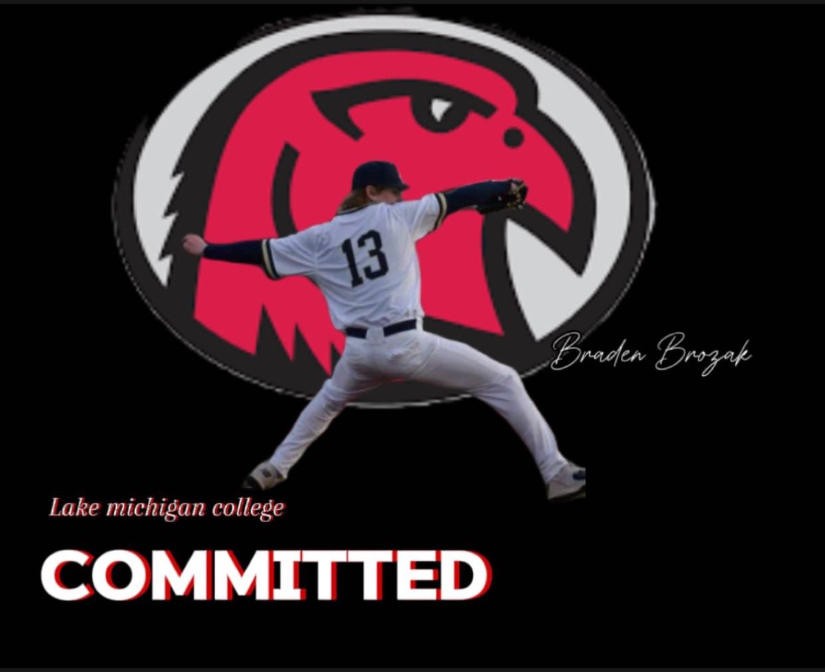 I’m excited to announce that I will be continuing my academic and athletic career at Lake Michigan College! @TriWestBaseball @CanesMidwest @kternet3 @RedHawksBaseba1 @TheGeorge19