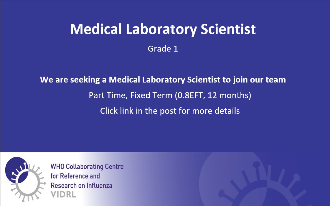 WE ARE HIRING : Please follow this link for more details: melbournehealth.mercury.com.au/ViewPosition.a…