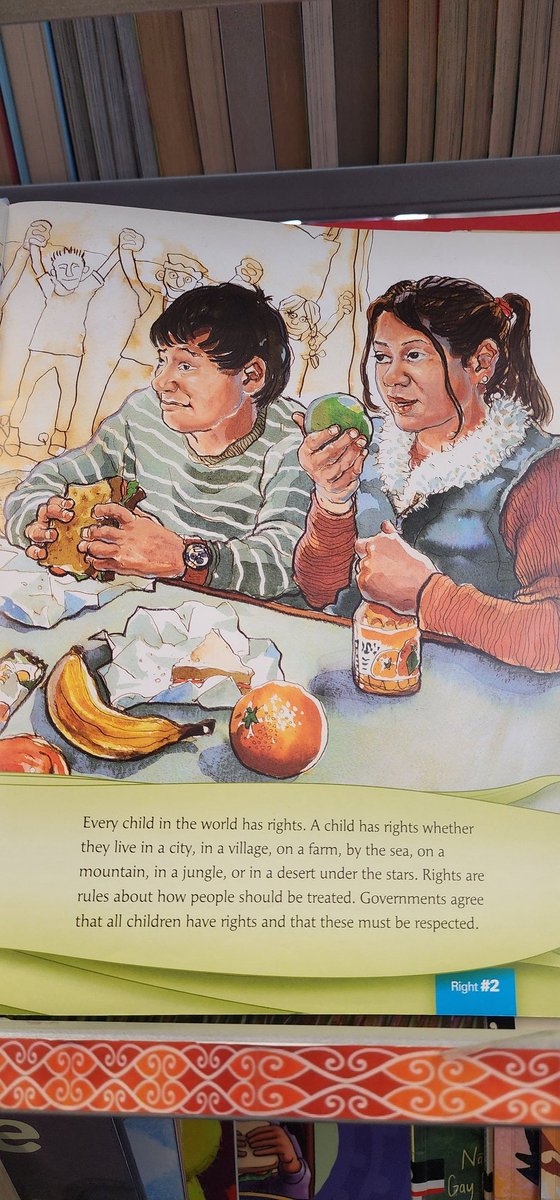 Look what I found at the amazing family friendly <a href="/wcl_library/">Wellington City Libraries</a>. A 2011 edition. Rights ' For Each and Every Child' More relevant than ever across our world. 
<a href="/UNICEFNZ/">UNICEF Aotearoa</a> <a href="/UNICEF/">UNICEF</a> <a href="/m1chelle_sharp/">Michelle Sharp</a> <a href="/JuneUNICEF/">June Kunugi</a>