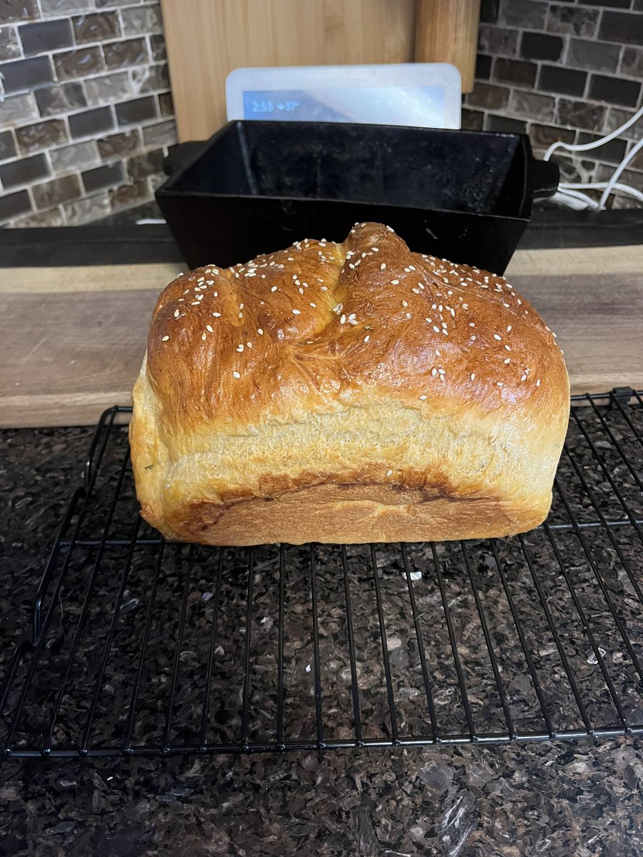 CastRedhead's tweet photo. @GardnerKatyg8 @thisgrilllife @FarOutFoodz Yup!  I even made Cajun sprinkle bread today and it’s amazing https://t.co/A2jD44X9mZ