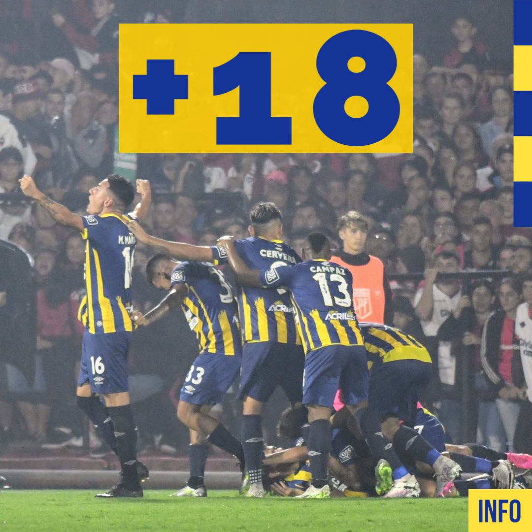 InfoCanaya's tweet photo. ⭐️🏆 DUEÑOS DE ROSARIO +1️⃣8️⃣

El equipo de Miguel superó al de Larriera y se alarga la diferencia. Son 18 clásicos. Mayores de edad. Legalidad auriazul. Golazo de Malcorra con pase de Jony Gómez en el Parque. Ganó el Canaya. Ganó CENTRAL. Somos la ciudad https://t.co/oR0d7UuCPA