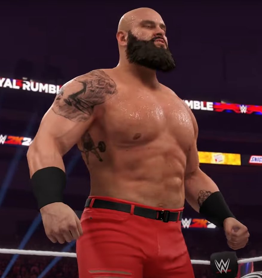 Braun Strowman has the Bray Wyatt tribute tattoo!, image size:876x930