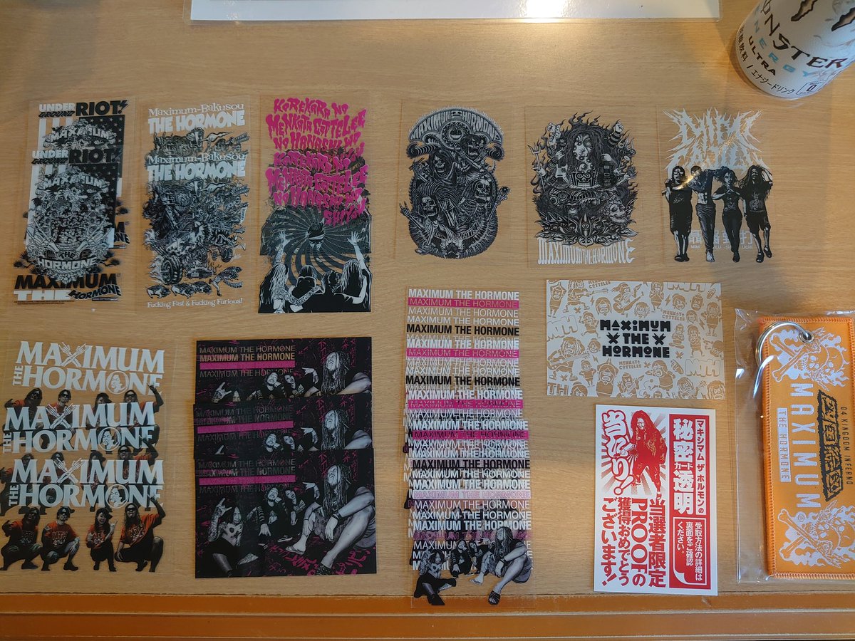 マキシマムザホルモン 秘密カード 未開封 20枚 えこひいきクーポン付き