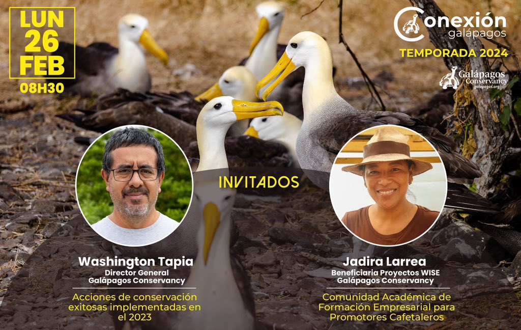 ConGalapagos's tweet photo. 🌟 ¡Llega la Temporada 2024 de #ConexiónGalápagos! 🌟 Este lunes 26 de febrero a las 8:30 a.m. sintoniza @radioencantada 101.9 FM o sigue nuestras redes para no perderte la transmisión. ¡No te pierdas las últimas noticias, historias y entrevistas exclusivas! 🐢🌿 #NuevaTemporada https://t.co/7pFGaZ3bfk