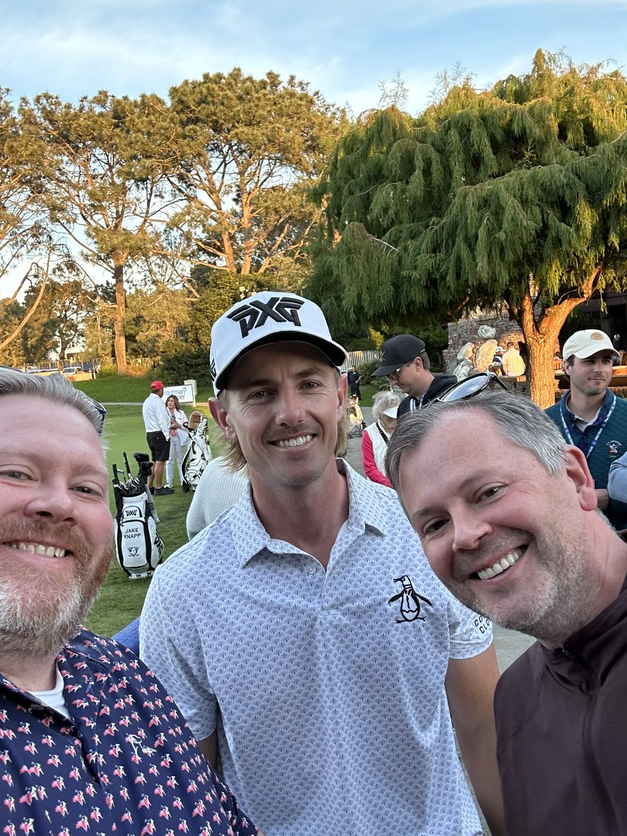 .<a href="/knapptime_LTD/">Jake Knapp</a> my brother <a href="/rhoblit/">Robert Hoblit</a> and l knew we were chatting with a future champ at Torrey #knapptime