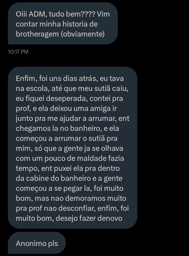 Relatos de Brotheragem tweet media