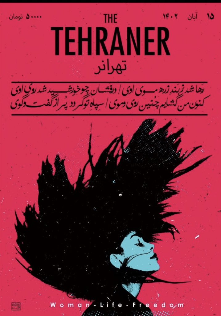 Cover 27 by @my.azarz #thetehraner #WomanLifeFreedom