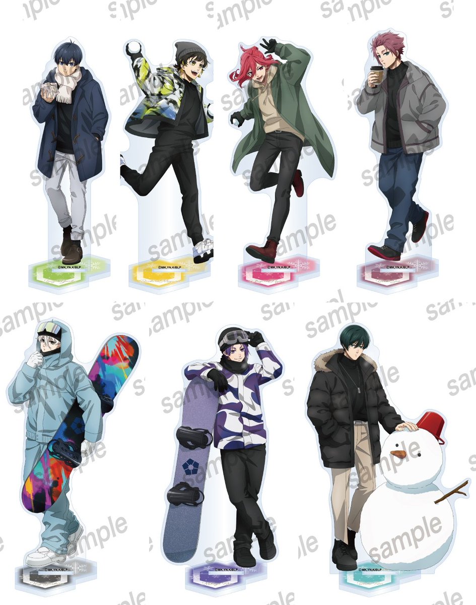 ブルーロック まねきねこ アクリルスタンド 全種 アニメイトオンラインで予約開始！ ブルーロック アクリルスタンド