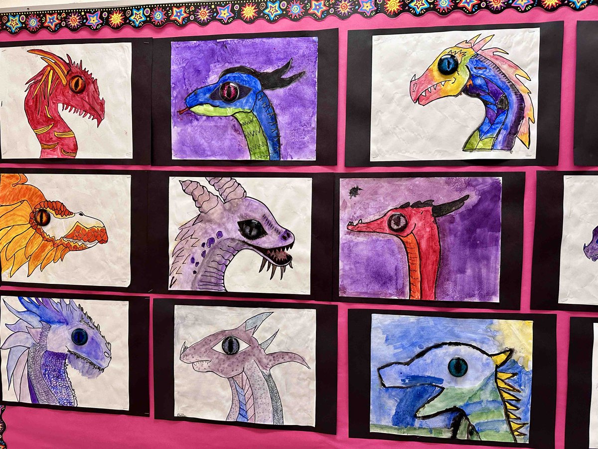 Be sure to check out the jr. high Art Option’s « Dragon Eyes » project at École OLPH’s Open House  on Thursday, Feb. 29th!