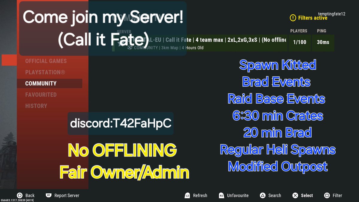 bsmith862581's tweet image. Come join!!! #Rust #rustclips ##rustconsole