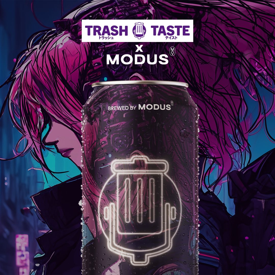 ATTENTION AUSSIES! Thanks to the folks over at Modus, in true Trash Taste fashion we're able to present to you the beer that not only packs attitude, but just, hits, different. qrco.de/TTBeer Pre-orders available before release April 27 (Australia-wide shipping only!)