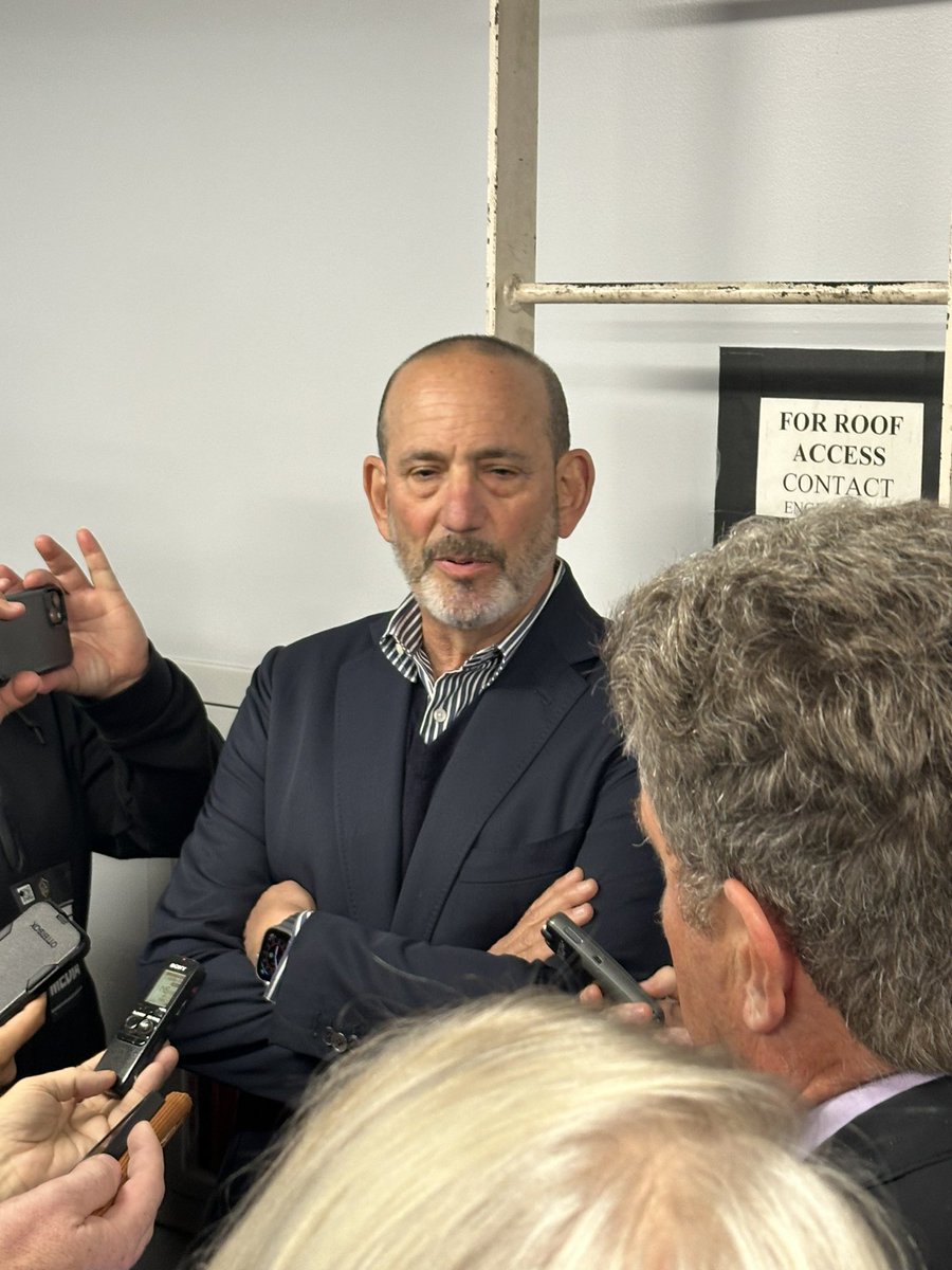 Don Garber is meeting with 12 owners after the match in Miami to talk about changing the roster rules. 

#InterMiami #MLS #MLSisBack