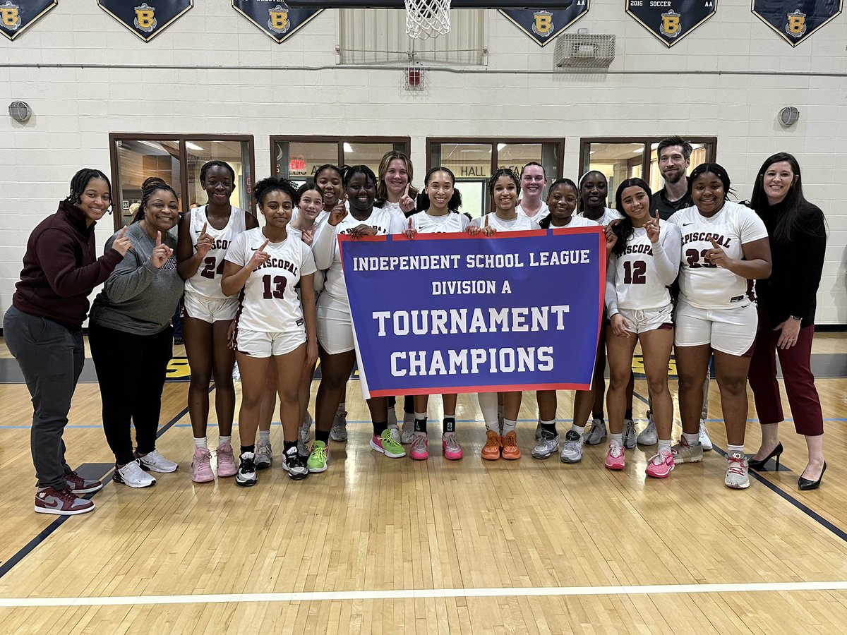 Congratulation to Episcopal High School - 2024 ISL A Division Basketball 🏀 Tournament Champions!