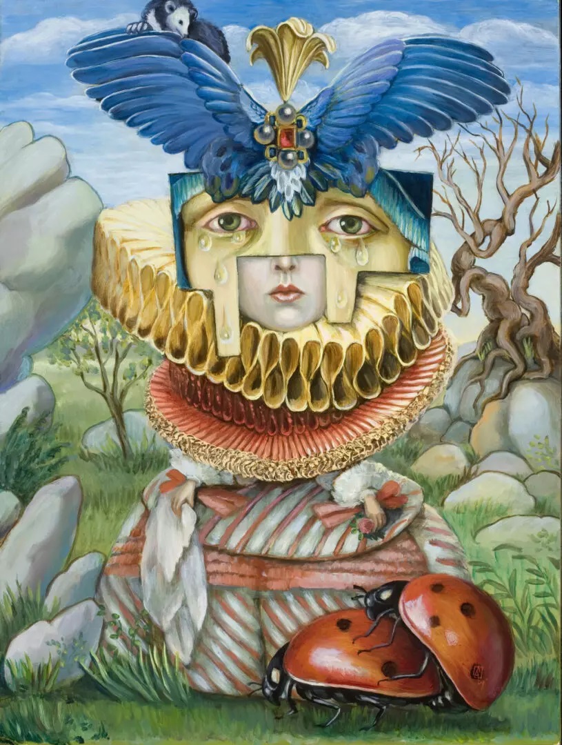 WomensArtForAll's tweet photo. Carrie Ann #Baade (@carrieannbaade) •Littlest Queen• #WomensArt #ArtByWomen #WomenArtists https://t.co/ePMJvr1pzh