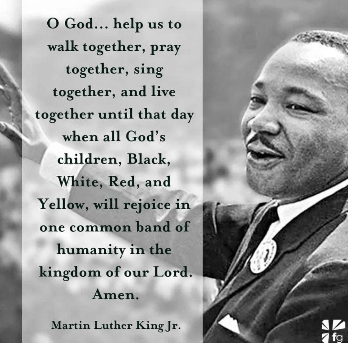 BernadettEllis's tweet photo. What a true quote by Martin Luther King! He fought tirelessly for UNITY.

1 Peter 3:8-12

I want us all to understand that we must unify but we must unify around the TRUTH.

🙏🇺🇸❤️

Please visit my website at https://t.co/sQTh3mWLYH https://t.co/PL21rISbVh