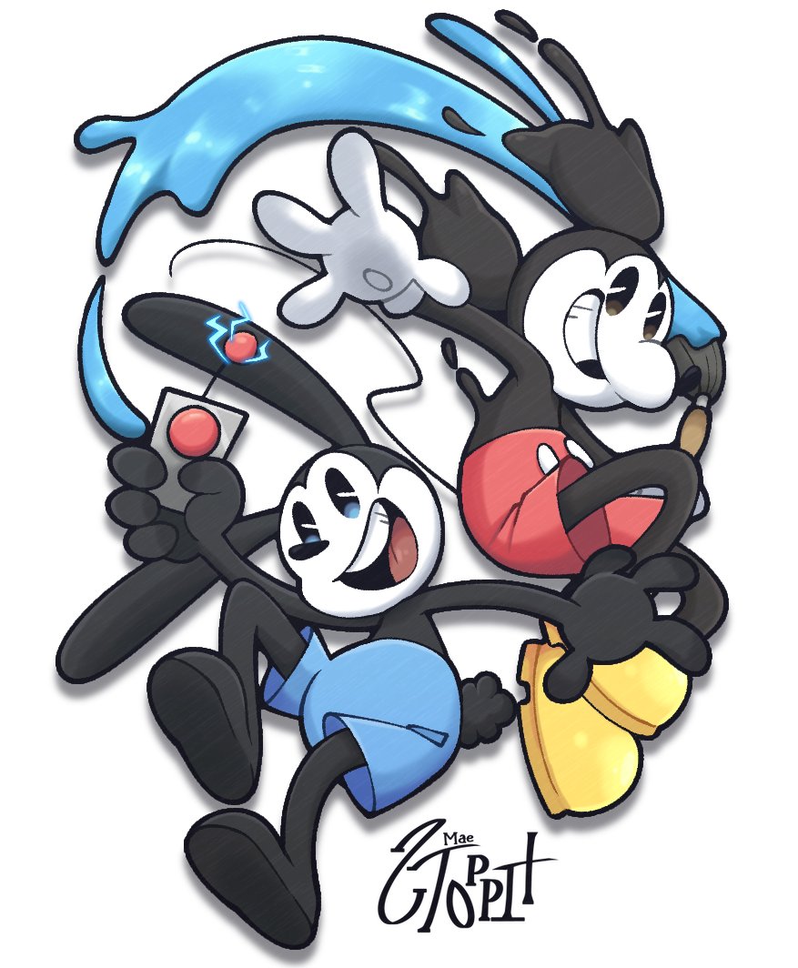 Silly rabbit and mouse brother duo that has infected my mind‼️‼️‼️‼️‼️

#EpicMickey #EpicMickeyRebrushed #MickeyMouse #OswaldtheLuckyRabbit