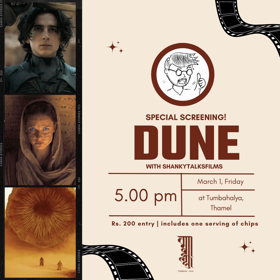Shashank Shrestha (@shashankji) on Twitter photo Really don't want this to flop guys. XD.
Friday. Dune 1. <a href="/tumbahalaya/">tumbahalaya</a>
I am reading the entire book for this. Really don't want this to flop guys. XD.
Friday. Dune 1. <a href="/tumbahalaya/">tumbahalaya</a>
I am reading the entire book for this.