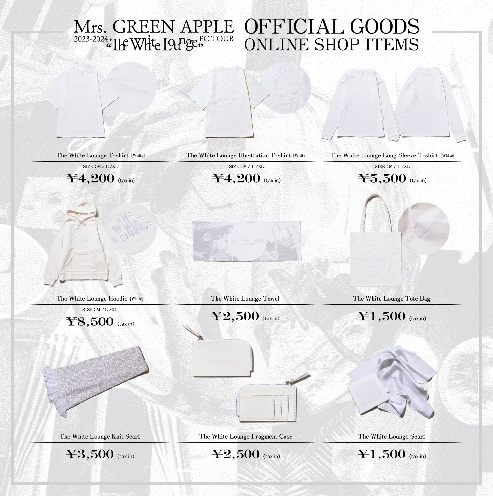 Mrs.GREEN APPLE 難しかっ the White Loungeフォトカード Mrs.GREEN APPLE 難しかっ the White Loungeフォトカード