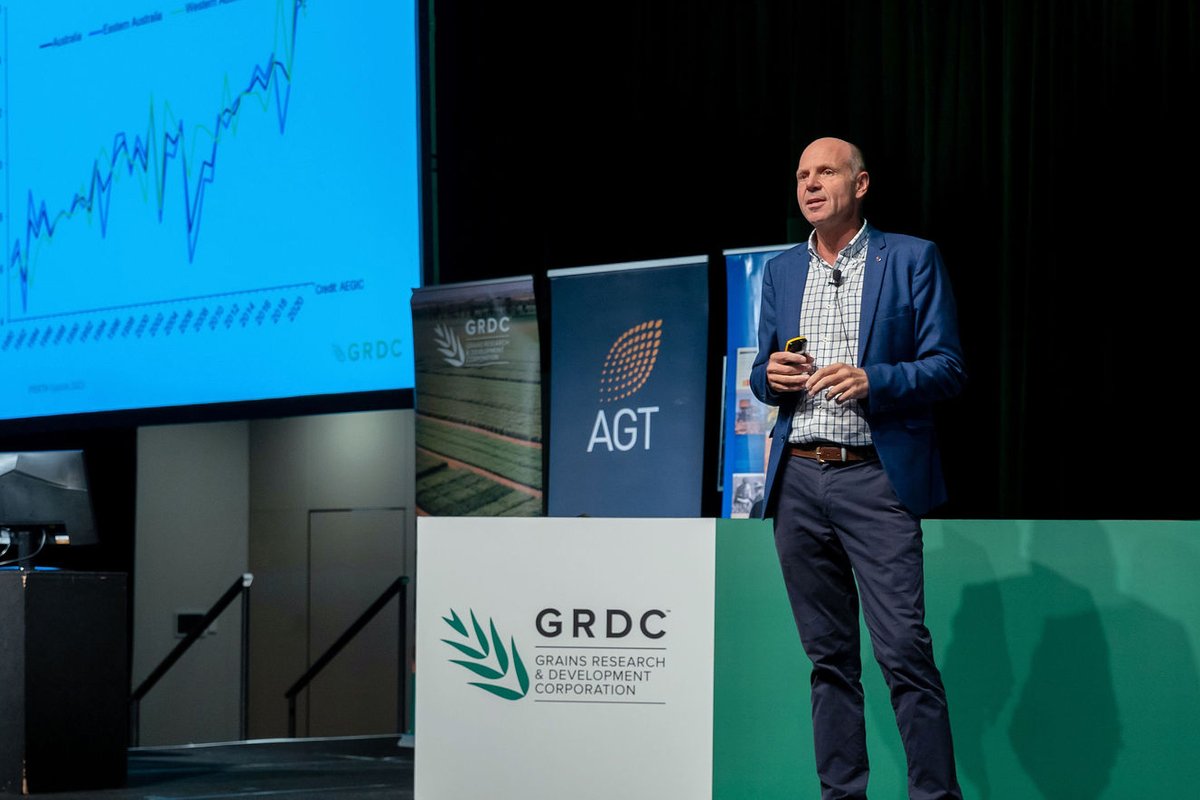 A national #biosecurity initiative announced by GRDC Chair John Woods at the #GRDCUpdates in Perth today is set to transform the effectiveness and responsiveness of Australia’s grains biosecurity system: bit.ly/3wDMZoH @nswdpi @DPIRDbroadacre @SA_PIRSA @DEECA_Vic @DAFQld